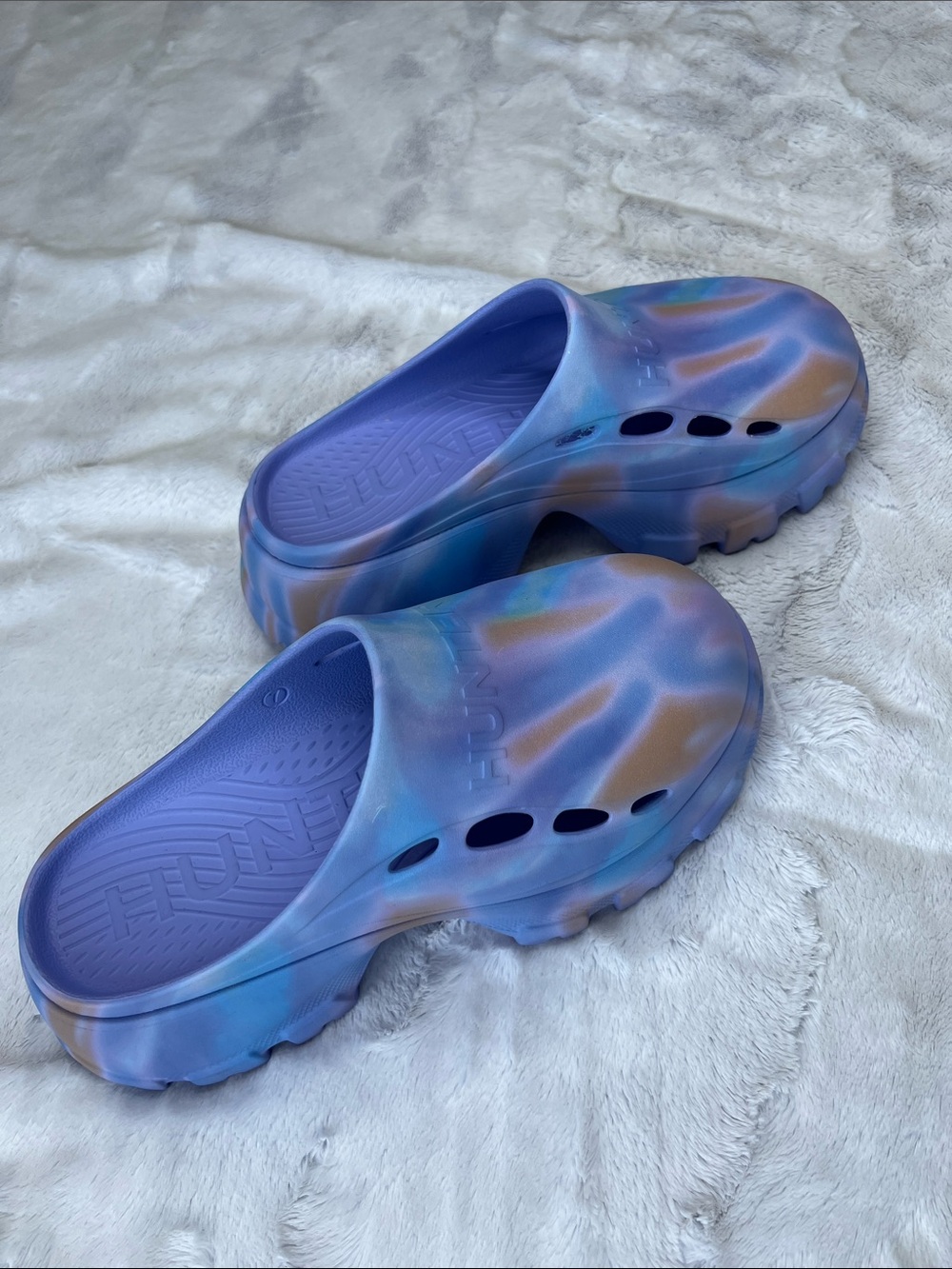 NEW ~ HUNTER BRYCE PLATFORM MULE SIZE 7 - Picture 2 of 7